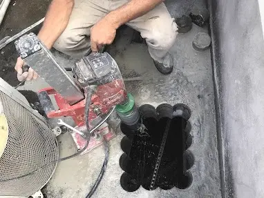 Perfuração em concreto com furadeira Hilti - Serviço especializado